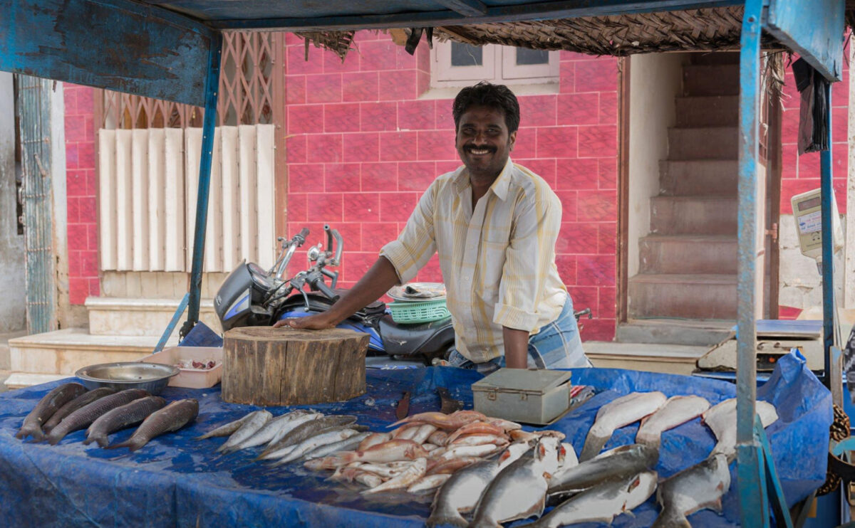 Fish shops in Coimbatore often sell bulk seafood stored with chemicals
